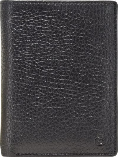 Esquire Herten portemonnee leer 9 cm - Jongens - Staand formaat - schwarz