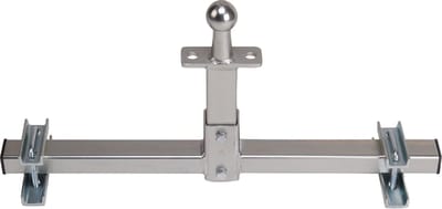 Twinny Load Caravanhulpstuk – Om Twinny Load op dissel te monteren - Laag model – Voor caravan met een open dissel - Totale hoogte 34cm