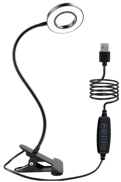 EXCITAT Klemlamp - LED-klemlamp - Leeslamp - Dimbaar - Geschikt voor kantoor, slaapkamer, leeslamp