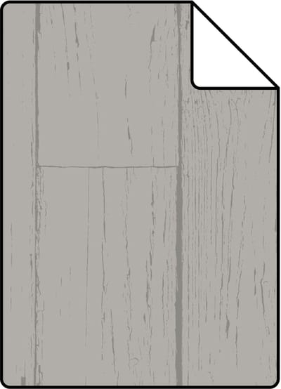 Proefstaal Origin Wallcoverings behang verweerde houten planken taupe - 26,5 x 21 cm - 347538-S