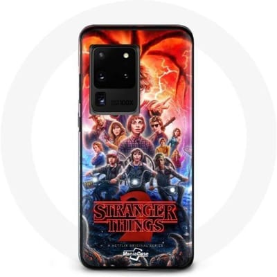 Case voor Samsung Galaxy S20 Ultra Stranger Things Poster Seizoen 2