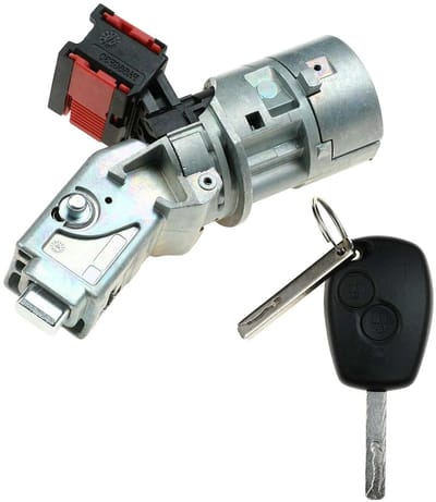 Contactslot met Sleutel - Ontstekingsschakelaar - Voertuig Starten - Voldoet aan OEM specificaties - 12 x 8 x 6 cm
