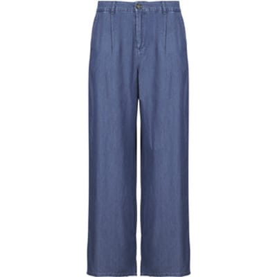 Jacqueline de Yong Broek Jdyjasper Hw Wide Pant Wvn Noos 15283508 Medium Blue Denim Dames Maat - W26 X L32