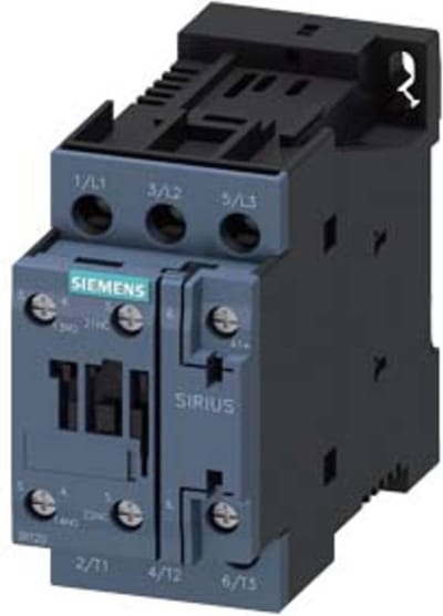 Siemens 3RT2027-1BB40-0UA0 Contactor 3x NO 10 pk 690 V/AC Met hulpcontact Geschikt voor merk (relais): Siemens Piece 1 stuk(s)