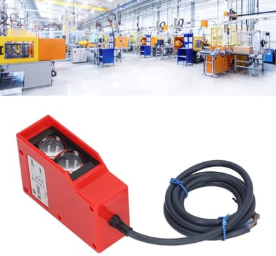 Dailygoody - Foto-elektrische Schakelaar - IP54 Bescherming - 6M Sensing Afstand - Diffuse Reflectie Sensor - Efficiënte detectie - Geschikt voor binn...