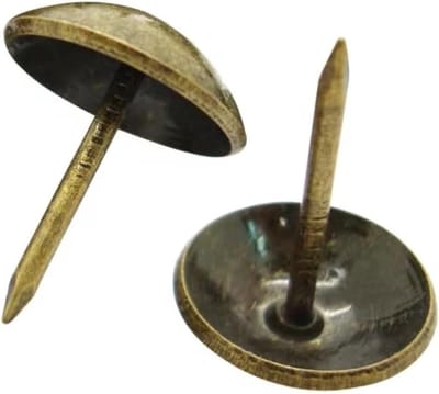 Decoratieve Spijkers - Duimspijkers Sier - Meubels Verfraaien - Verdikte Koperkleur - 50 Stuks - Brons