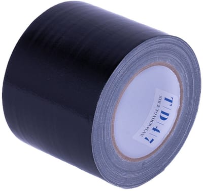TD47 Gaffa Tape 100mm x 25m Zwart