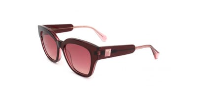 Max&co Mo0106 Dames Zonnebril Rood Gradient Bordeaux Man