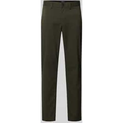 Slim fit stoffen broek met viscose