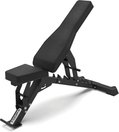 Toorx Professional WBX-400 Verstelbare Trainingsbank - Fitnessbank - Verstelbaar - Zwart