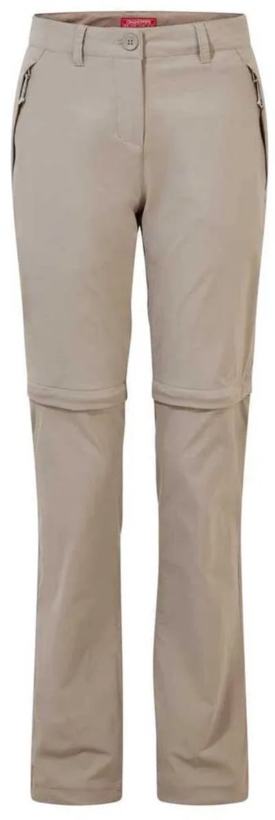 Craghoppers Nosilife Pro Conv Broek Beige 46 / Short Vrouw