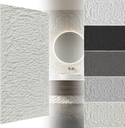 ACXIN Wandpanelen 3D - Wandpanelen Steenlook Muurpanelen Wandbekleding PU Waterdicht Badkamer Woonkamer Keuken - 120x60cm - 5cm Dik - Marmerwit - 2 Stuks