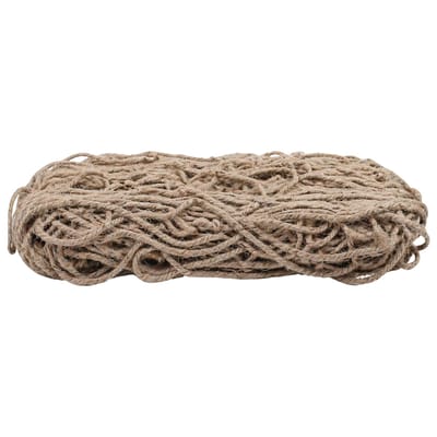 vidaXL - Jute - plant - ondersteuningsnet - Naturel - 2 - x - 5 - m - 100% - Tossa - Jute