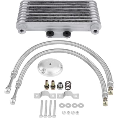 125ml Motorfiets Oliekoeler Motorolie Koeling Radiator Systeem Kit voor Suzuki 125CC 150CC 200CC