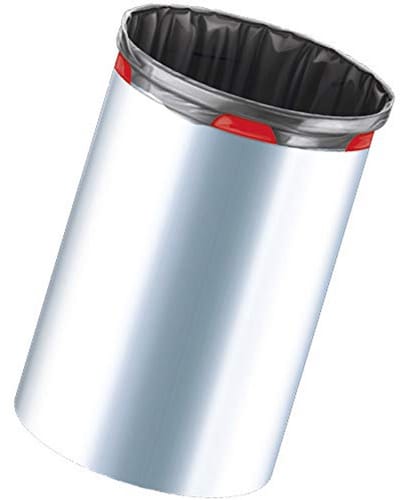 Vuilniszakken met Bevestigingsband - 60 Liter, Stevige Grip en Eenvoudig in Gebruik
