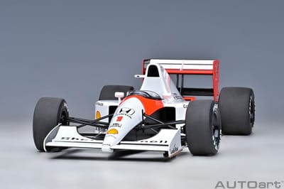 AUTOart 1/18 McLaren Honda MP4/6 - 1991 #1 Ayrton Senna, zonder McLaren logo *Limited Edition 1/1.000*