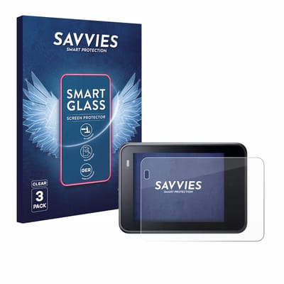 3 Stuks Savvies Screenprotector - geschikt voor Akaso Brave 8 - beschermfolie glas transparant