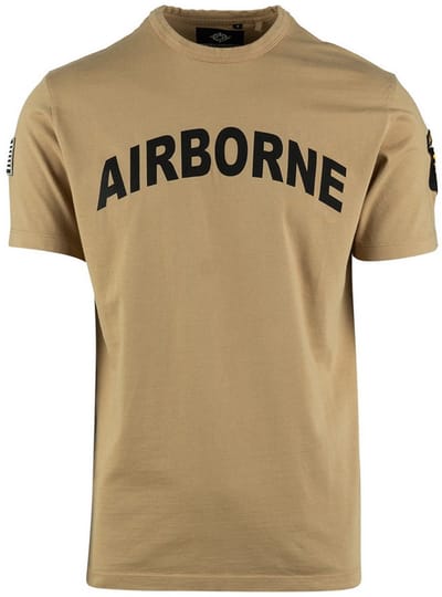 Fostex T-shirt 101st Airborne Heavy Khaki S
