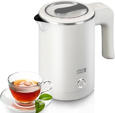 Reiswaterkoker 500 ml - BPA-vrij, Energiebesparend en Compact Design Voor Onderweg