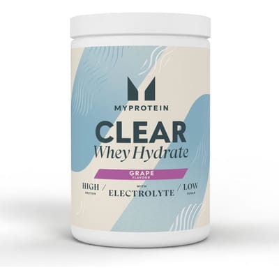 Clear wei-elektrolyt - 20servings - Druif