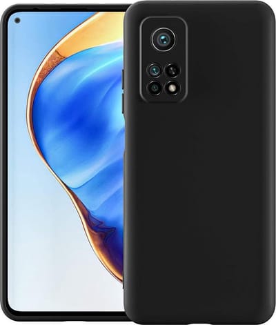 Silicone hoesje Geschikt voor: Xiaomi MI 10T Pro -  zwart
