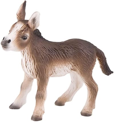 Bullyland 62550 – Speelfiguur Ezelveulen – ca. 6cm – levensecht en detailrijk vormgegeven – ideaal als educatief speelfiguur, decoratie of klein cadeautje voor kinderen vanaf 3 jaar.