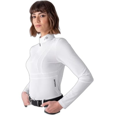 Wedstrijdrijbroek met lange mouwen voor vrouwen Equiline Colid