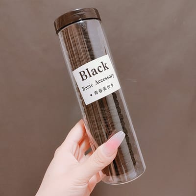 Haarelastiekjes die je haar niet beschadigen - Sterke, elastische en knoopvrije haarbanden - Zachte polyester haarelastiekjes voor een paardenstaart - Stijlvolle elastiekjes voor alledaagse kapsels- 20 stuks