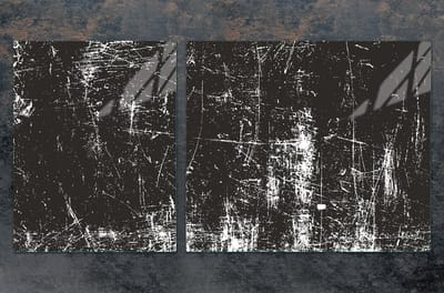 TMK ArtDeko - Snijplank Serie - Glazen Beschermplaat - 100x52cm - Grijs