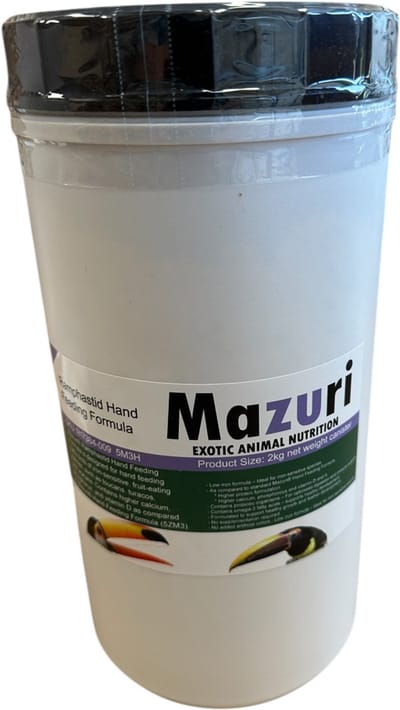 Mazuri Handopfok 2kg Ramphastos (5M3H)