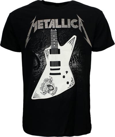 Metallica Papa Het Guitar T-Shirt - Officiële Merchandise - S