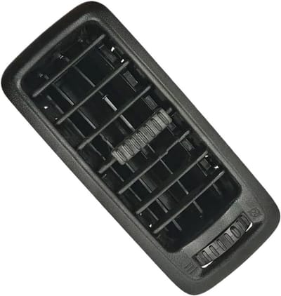 Dashboard Luchtrooster - Ventilatierooster Airco - Auto Interieur Verbeteren - Directe Vervanging - Standaard Maat - Zwartgrijs
