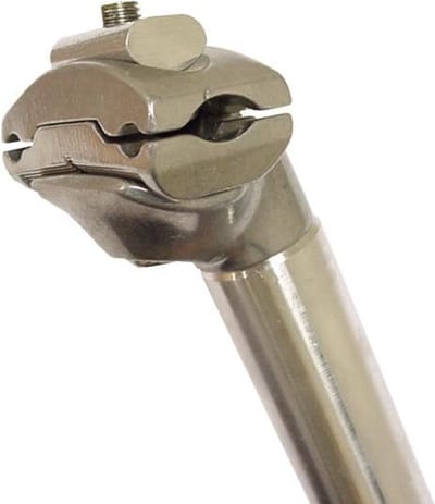 Humpert Zadelpen Vast 25,4 x 350 mm Aluminium Zilver