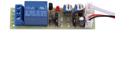 Solidchoice - Dailygoody - Multifunctionele Vertragingstijd Moduler - Schakelaar met Timer - Compact formaat - 12V Relaismodule - Geschikt voor Klussen - 0-15 min c...