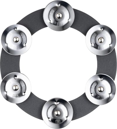 Cymbal Ring - Drum Accessoire - Drumstel Verrijking - Met Klemmen - 15 cm - Zilverkleurig