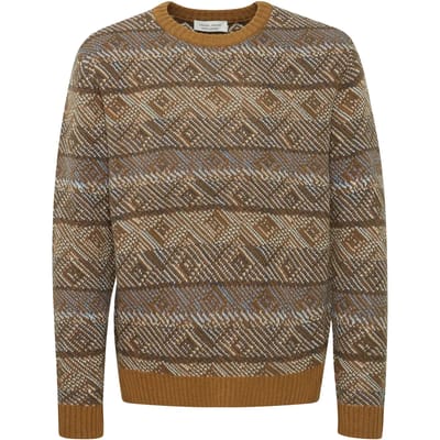 Gebreide col met ronde hals Casual Friday Klaes