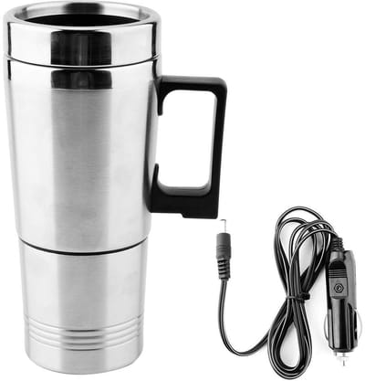 Shopcentral - Kettle - Reislade - 350ml en 150ml - Elektrische Koffie en Thee - Voor onderweg - 12V