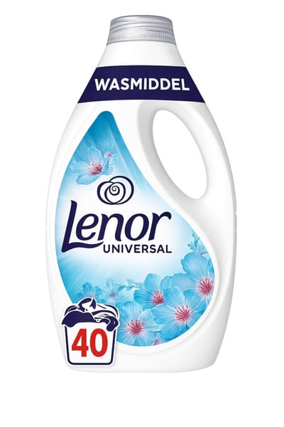Lenor Vloeibaar Wasmiddel April Fresh 40 Wasbeurten - 4 x 1,8 liter - Voordeelverpakking