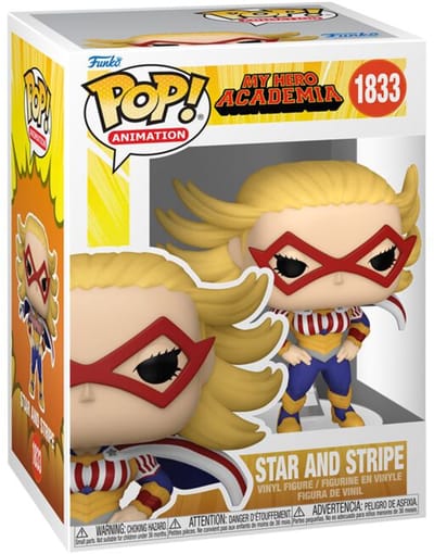 My Hero Academia Star and Stripe Vinyl Figur 1833 Unisex Funko Pop! - Neutraal - Standard