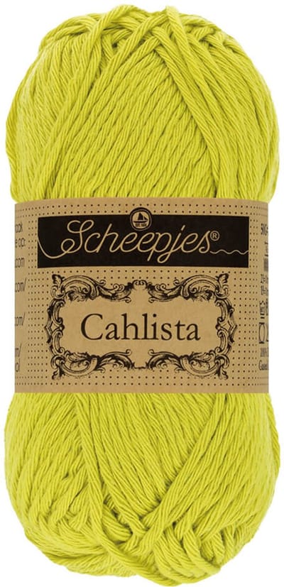 Scheepjes Cahlista Green Yellow (245)
