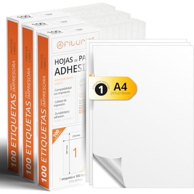 A4 Zelfklevende Labels - Maak Je Eigen Unieke Labels voor Iedere Toepassing