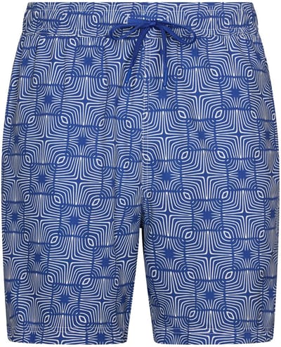 Pastunette - Zwembroek - Sunny Days - Blauw/Wit - Sneldrogend - Maat XXL