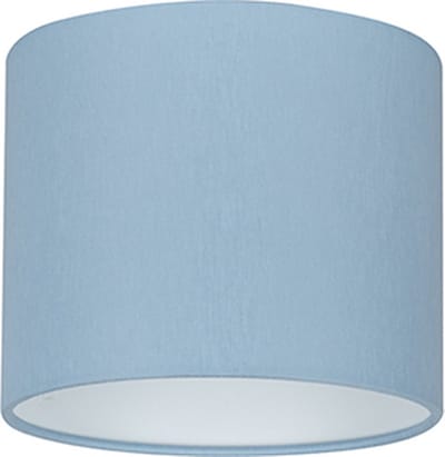 Uniqq Lampenkap stoffen licht blauw Ø 18 cm – 15 cm hoog