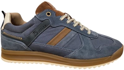Bufflox Naples Sneakers Blauw Nubuck en Suede Heren - Blauw - 41