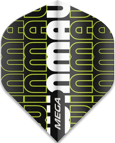 Winmau Mega Standard Green - Dart Flights