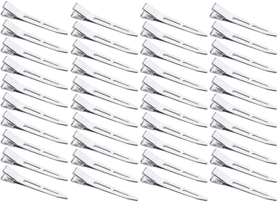 Dailygoods- Haarklem 40 Stuks - Metalen Haarspeldjes 5,5 cm - Kappers Clips - Roestbestendig - Voor Dames en Meisjes - Comfortabel en Duurzaam - Haarclips