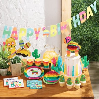 8 papieren zakjes Fiesta Fun