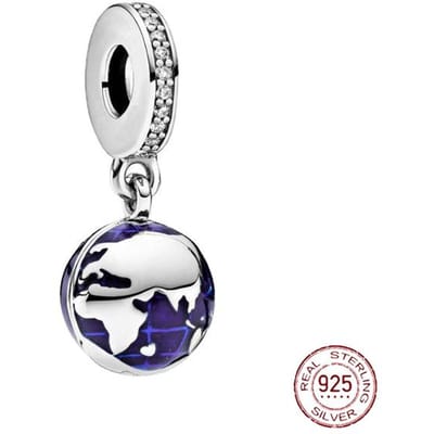 POMOiii Nieuw 925 Sterling Zilver Fiets Hart Kat Cartoon Charm Bead Fit Originele Mode Charms Armbanden Vrouwen Sieraden Diy Maken Cadeau white