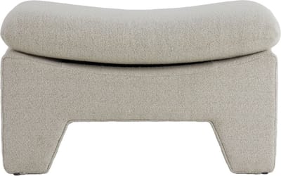 Light & Living Poef Dasha - Beige - 80x40x48,5cm - Modern