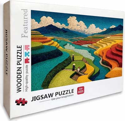 Houten Puzzel - Legpuzzel Volwassenen - Ontspannend Spel - Grote Uitdaging - 122 x 81 cm - Kleurrijk